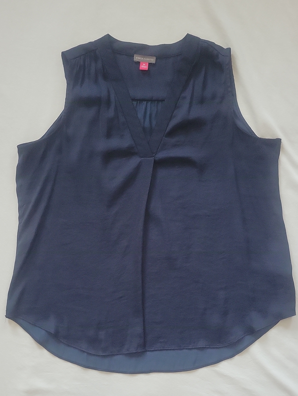 Vince Camuto Navy Sleeveless V-Neck Camisole